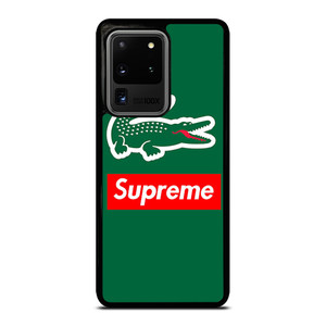 SUPREME X LACOSTE LOGO Samsung Galaxy S20 Ultra Case Cover SUPREME X LACOSTE LOGO Samsung Galaxy S20 Ultra Case Cover