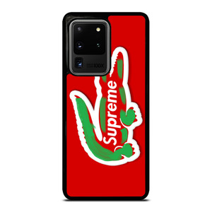 SUPREME X LACOSTE SYMBOL Samsung Galaxy S20 Ultra Case Cover SUPREME X LACOSTE SYMBOL Samsung Galaxy S20 Ultra Case Cover