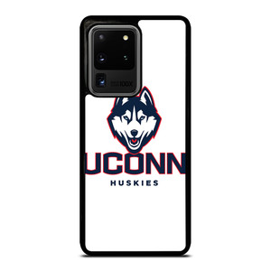 UCONN HUSKIES WHITE LOGO Samsung Galaxy S20 Ultra Case Cover