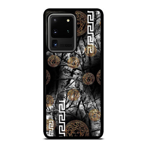 VERCASE CAMO LEAF BLACK WHITE Samsung Galaxy S20 Ultra Case Cover