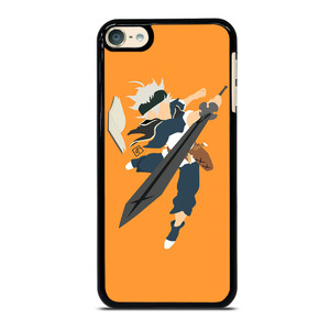 ASTA BLACK CLOVER MINIMALIST iPod 6 Case Cover ASTA BLACK CLOVER MINIMALIST iPod 6 Case Cover