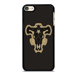 BLACK CLOVER BLACK BULL SYMBOL iPod 6 Case Cover BLACK CLOVER BLACK BULL SYMBOL iPod 6 Case Cover