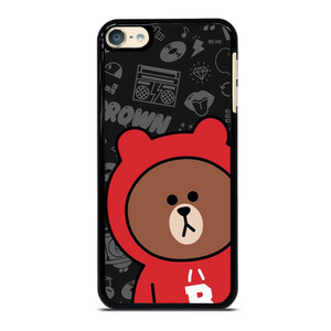 BROWN BEAR BEATS MUSIC iPod 6 Case Cover BROWN BEAR BEATS MUSIC iPod 6 Case Cover