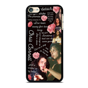 CHRIS CORNELL COLLAGE iPod 6 Case Cover CHRIS CORNELL COLLAGE iPod 6 Case Cover