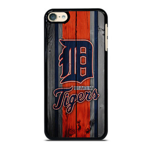 DETROIT TIGERS FOOTBALL WOOD LOGO iPod 6 Case Cover DETROIT TIGERS FOOTBALL WOOD LOGO iPod 6 Case Cover