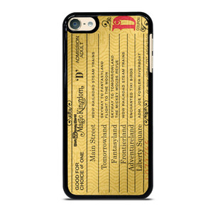 DISNEY WORLD TICKET iPod 6 Case Cover DISNEY WORLD TICKET iPod 6 Case Cover