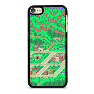 EARTHBOUND GAMES MAP iPod 6 Case Cover EARTHBOUND GAMES MAP iPod 6 Case Cover