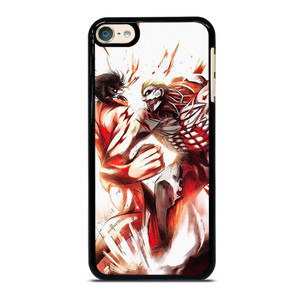 EREN YEAGER VS REINER ATTACK ON TITAN ANIME iPod 6 Case Cover EREN YEAGER VS REINER ATTACK ON TITAN ANIME iPod 6 Case Cover