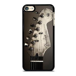 FENDER STRATOCASTER HEADSTOCK GUITAR iPod 6 Case Cover FENDER STRATOCASTER HEADSTOCK GUITAR iPod 6 Case Cover