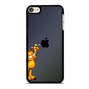 GARFIELD CAT APPLE LOGO iPod 6 Case Cover GARFIELD CAT APPLE LOGO iPod 6 Case Cover