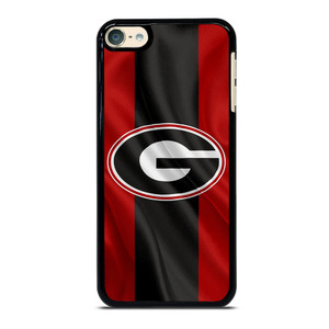 GEORGIA BULLDOGS FOOTBALL FLAG iPod 6 Case Cover GEORGIA BULLDOGS FOOTBALL FLAG iPod 6 Case Cover