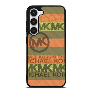MICHAEL KORS PEACH STRIPE  Samsung Galaxy S23 Case Cover MICHAEL KORS PEACH STRIPE  Samsung Galaxy S23 Case Cover
