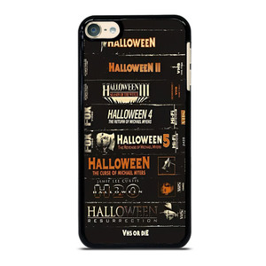 HALLOWEEN HORROR MOVIES COLLECTION iPod 6 Case Cover HALLOWEEN HORROR MOVIES COLLECTION iPod 6 Case Cover