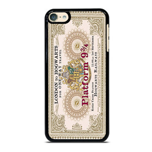 HARRY POTTER TICKETS PLATFORM NINE AND THREE QUARTERS iPod 6 Case Cover HARRY POTTER TICKETS PLATFORM NINE AND THREE QUARTERS iPod 6 Case Cover