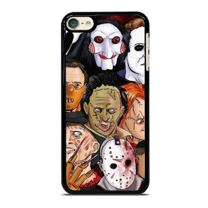 HORROR MOVIES CHARACTERS COLLECTION iPod 6 Case Cover HORROR MOVIES CHARACTERS COLLECTION iPod 6 Case Cover