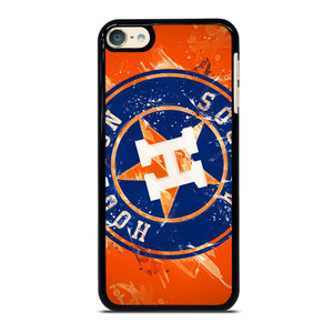 HOUSTON ASTROS BASEBALL BRUSHED SYMBOL iPod 6 Case Cover HOUSTON ASTROS BASEBALL BRUSHED SYMBOL iPod 6 Case Cover