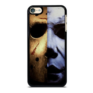 JASON VOORHEES VS MICHAEL MYER HALLOWEEN iPod 6 Case Cover JASON VOORHEES VS MICHAEL MYER HALLOWEEN iPod 6 Case Cover