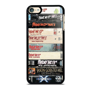 JASON VOORHES FRIDAY THE 13TH MOVIES COLLECTION iPod 6 Case Cover JASON VOORHES FRIDAY THE 13TH MOVIES COLLECTION iPod 6 Case Cover