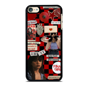 JENNA ORTEGA TARA CARPENTER SCREAM VI COLLAGE iPod 6 Case Cover JENNA ORTEGA TARA CARPENTER SCREAM VI COLLAGE iPod 6 Case Cover