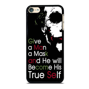 JOKER QUOTES CARTOON iPod 6 Case Cover JOKER QUOTES CARTOON iPod 6 Case Cover