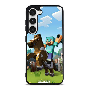 MINECRAFT KNIGHT AND HORSE Samsung Galaxy S23 Case Cover MINECRAFT KNIGHT AND HORSE Samsung Galaxy S23 Case Cover