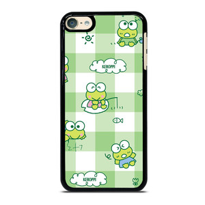 KEROPPI CARTOON TARTAN PATTERN iPod 6 Case Cover KEROPPI CARTOON TARTAN PATTERN iPod 6 Case Cover