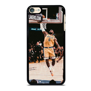 LEBRON JAMES 6 LA LAKERS DUNK iPod 6 Case Cover LEBRON JAMES 6 LA LAKERS DUNK iPod 6 Case Cover