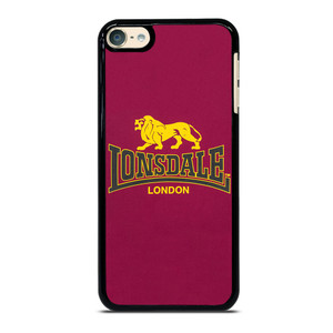 LONSDALE LONDON BOXING LOGO RED iPod 6 Case Cover LONSDALE LONDON BOXING LOGO RED iPod 6 Case Cover