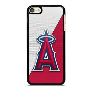LOS ANGELES ANGELS CARBON EMBLEM iPod 6 Case Cover LOS ANGELES ANGELS CARBON EMBLEM iPod 6 Case Cover