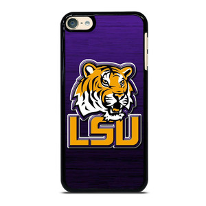 LSU TIGERS WOOD EMBLEM iPod 6 Case Cover LSU TIGERS WOOD EMBLEM iPod 6 Case Cover