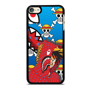 LUFFY ONE PIECE BAPE iPod 6 Case Cover LUFFY ONE PIECE BAPE iPod 6 Case Cover