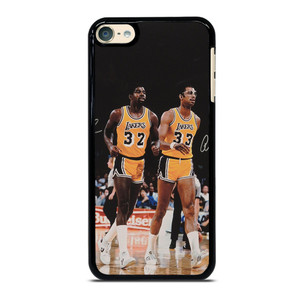 MAGIC JOHNSON X KAREEM ABDUL JABBAR LA LAKERS iPod 6 Case Cover MAGIC JOHNSON X KAREEM ABDUL JABBAR LA LAKERS iPod 6 Case Cover
