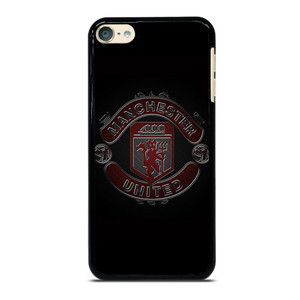 MANCHESTER UNITED FC BLACK LOGO iPod 6 Case Cover MANCHESTER UNITED FC BLACK LOGO iPod 6 Case Cover