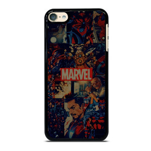 MARVEL COMICS HALFTONE COLLAGE iPod 6 Case Cover MARVEL COMICS HALFTONE COLLAGE iPod 6 Case Cover