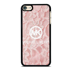 MICHAEL KORS PINK FABRIC iPod 6 Case Cover MICHAEL KORS PINK FABRIC iPod 6 Case Cover