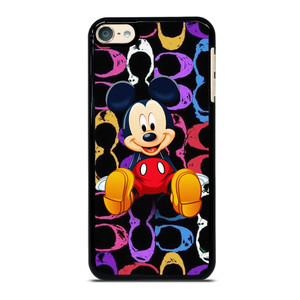 MICKEY MOUSE COACH NEW YORK CUTE iPod 6 Case Cover MICKEY MOUSE COACH NEW YORK CUTE iPod 6 Case Cover