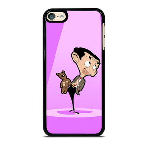 MR BEAN AND TEDDY BEAR CARTOON iPod 6 Case Cover MR BEAN AND TEDDY BEAR CARTOON iPod 6 Case Cover