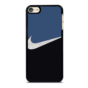 NIKE SWOOSH BLUE BLACK iPod 6 Case Cover NIKE SWOOSH BLUE BLACK iPod 6 Case Cover