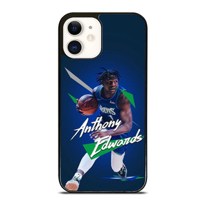 ANTHONY EDWARDS MINNESOTA TIMBERWOLVES BASKETBALL  iPhone 12 Case Cover