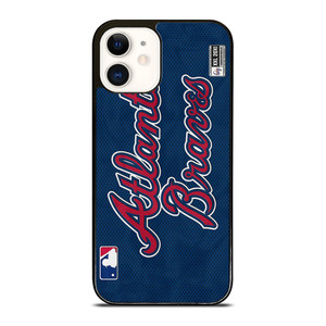 ATLANTA BRAVES BASEBALL KIT EMBLEM iPhone 12 Case Cover ATLANTA BRAVES BASEBALL KIT EMBLEM iPhone 12 Case Cover