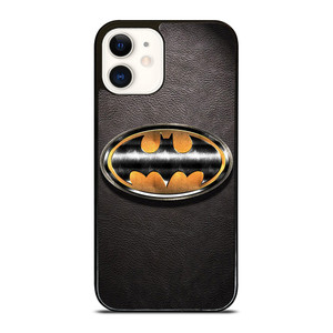 BATMAN EMBLEM LEATHER iPhone 12 Case Cover BATMAN EMBLEM LEATHER iPhone 12 Case Cover