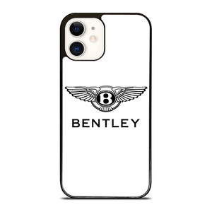 BENTLEY WHITE LOGO iPhone 12 Case Cover BENTLEY WHITE LOGO iPhone 12 Case Cover