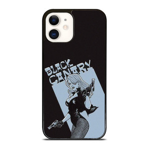 BLACK CANARY COMIC ART iPhone 12 Case Cover BLACK CANARY COMIC ART iPhone 12 Case Cover