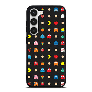 PAC MAN DOODLE PATTERN Samsung Galaxy S23 Case Cover PAC MAN DOODLE PATTERN Samsung Galaxy S23 Case Cover