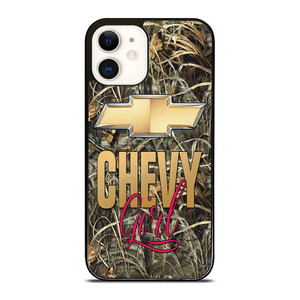 CHEVY GIRL CHEVROLET CAMO iPhone 12 Case Cover CHEVY GIRL CHEVROLET CAMO iPhone 12 Case Cover