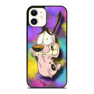 COURAGE THE COWARDLY DOG FUNNY  iPhone 12 Case Cover