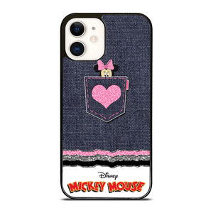 DISNEY MICKEY MOUSE JEANS iPhone 12 Case Cover DISNEY MICKEY MOUSE JEANS iPhone 12 Case Cover