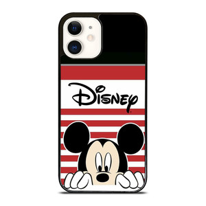 DISNEY MICKEY MOUSE STRIPE  iPhone 12 Case Cover