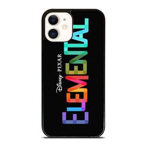 DISNEY PIXAR ELEMENTAL LOGO iPhone 12 Case Cover DISNEY PIXAR ELEMENTAL LOGO iPhone 12 Case Cover