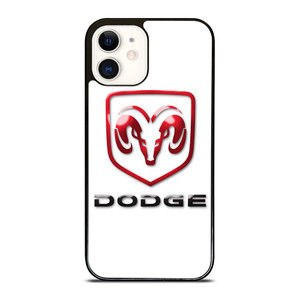 DODGE CAR RED EMBLEM  iPhone 12 Case Cover